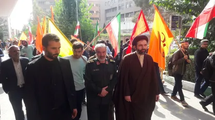 تجمع ضداستکباری اساتید و دانشجویان دانشگاه&zwnj;های امیرکبیر و شریف برگزار شد