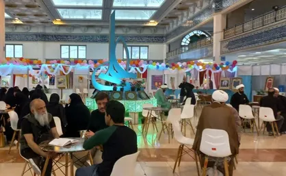 آموزش آسان&zwnj;خوانی و فهم راحت نهج&zwnj;البلاغه در نمایشگاه قرآن