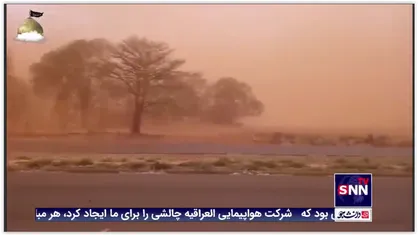 تصاویر آخرالزمانی از طوفان گرد و غبار در برزیل