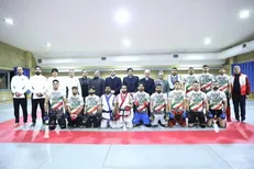 بازدید احمد دنیامالی از اردوی آماده‌سازی تیم ملی MMA