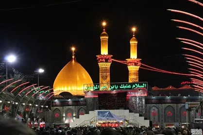 ۲ ورودی حرم حضرت عباس (ع) بسته شد+ عکس