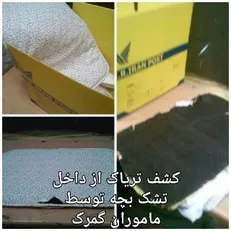 پیدا شدن تریاک از تشک بچه