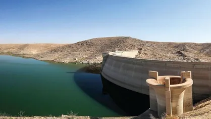 حجم آب ذخیره سد دوستی ۱۰ درصد است