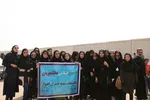 حضور صد نفر از دانشجویان دانشگاه شهید چمران اهواز در مرز چذابه به همت انجمن اسلامی این دانشگاه
