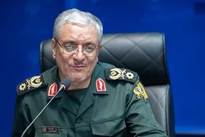 سردار طلایی نیک: دشمن در جنگ ۱۲ روزه، ضربه سنگینی از توان موشکی ایران دریافت کرد + فیلم