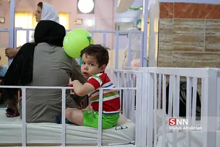 بازدید دانشجویان دانشگاه علامه طباطبایی از مرکز توانبخشی معلولین