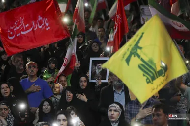 میدان انقلاب؛ صحنه حمایت مردمی از پاسخ نیروهای مسلح کشورمان + فیلم