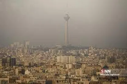 هوای تهران برای گروه&zwnj;های حساس آلوده است