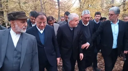 وزیر میراث فرهنگی از موزه میراث روستایی قرق گلستان بازدید کرد+فیلم