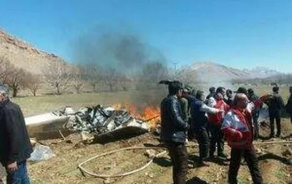 اجساد جانباختگان سقوط بالگرد شناسایی شدند