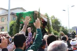 تدفین 18 ساله شهید