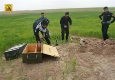 کشف هزار «مین» ساخت آلمان در کرکوک عراق