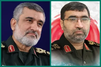 گزارش دانشجو از مراسم تدفین شهیدان سرلشکر حاجی&zwnj;زاده و باقری در قطعه ۵۰ بهشت زهرا + فیلم