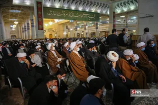 ارتباط تصویری مردم قم با رهبر معظم انقلاب اسلامی