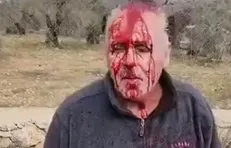 حمله شهرک‌نشینان صهیونیستی به فلسطینیان در شرق رام‌الله