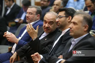 مسعود سلطانی‌فر وزیر ورزش و جوانان در دومین همایش ملی جوانان و قانون‌گذاری