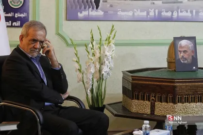 اولین روز از مراسم بزرگداشت شهید یحیی سنوار در دفتر حماس در تهران