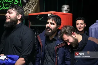 وداع با پیکر شهید محمد حسین حدادیان
