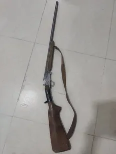 کشف یک قبضه اسلحه شکاری در منطقه حفاظت‌شده سبزکوه