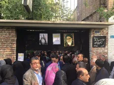 پیکر اعظم طالقانی در تهران تشییع شد