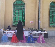 بازارچه خیریه «موج مهربانی» به مناسبت ماه رمضان در گچساران برپا شد