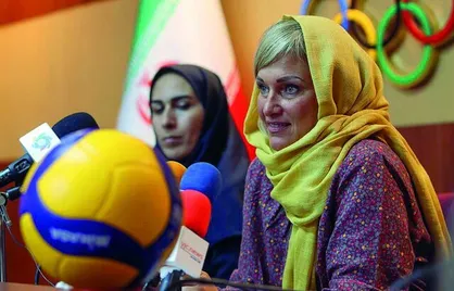 سرمربی والیبال زنان ایران: مجبور به داشتن حجاب نشده&zwnj;ام