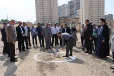 آغاز ساخت بلوک ۴ خوابگاه متأهلی دانشگاه صنعتی شریف