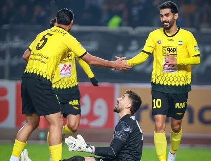 سپاهان 5-0 هوادار / صدر جدول طلایی شد