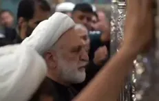 حضور رئیس قوه قضائیه در حرم حضرت معصومه و مزار شهیدان لاریجانی، موسوی و علمای مرحوم