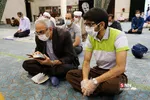 اقامه نماز عید فطر در مسجد دانشگاه تهران