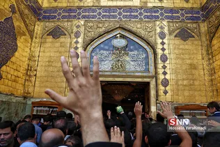 حال و هوای حرم مطهر امام علی (ع) در آستانه اربعین حسینی