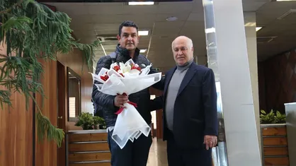 پرز وارد ایران شد +عکس