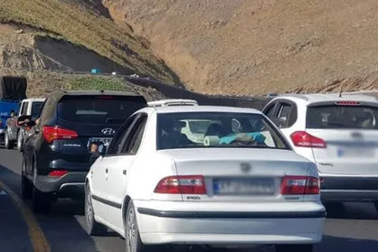 ترافیک در محور&zwnj;های چالوس و هراز سنگین است