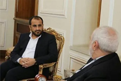 سخنگوی انصارالله یمن با ظریف دیدار و گفتگو کرد
