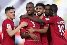 گل اول قطر به ایران توسط المعز علی +فیلم