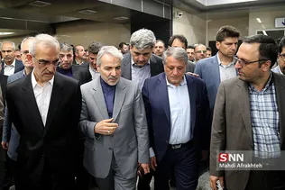 نو بخت معاون رییس جمهور، هاشمی رییس شورای شهر تهران و حناچی شهردار تهران