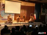 نمایش دفاع مقدس به سبک کردی در دانشگاه ایلام برگزار شد+تصاویر