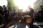 تشییع پیکر 135 شهید گمنام