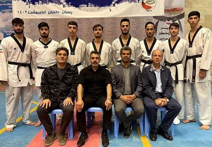 ترکیب تیم ملی تکواندو دانشجویان مشخص شد