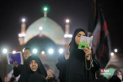 مراسم احیاء شب نوزدهم ماه مبارک رمضان در حرم مطهر رضوی