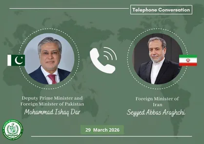 رایزنی وزیر امور خارجه پاکستان با عراقچی درباره تحولات منطقه