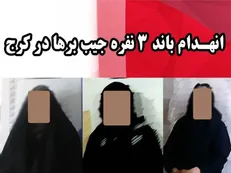 انهدام باند جیب بر‌ها با ۲۰ فقره سرقت در کرج