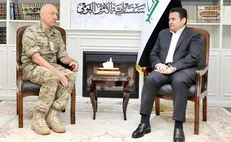 دیدار فرمانده ناتو با مشاور امنیت ملی عراق