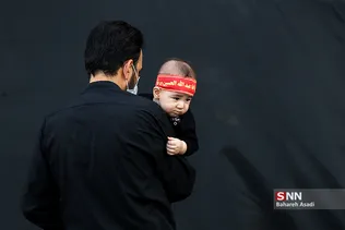 مراسم خیمه سوزان عاشورا در میدان امام حسین (ع)