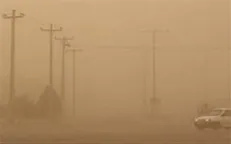 گرد و خاک در زابل و کرمان