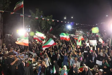 هشتاد و هشتمین شب از اجتماعات مردمی «شب‌های اقتدار» در سمنان+ تصاویر