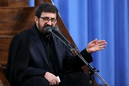 فیلم/ مداحی مرتضی طاهری در حسینیه امام خمینی(ره)