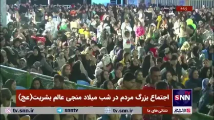 اجتماع مردم خوزستان به مناسبت جشن ولادت حضرت ولی عصر (عج)