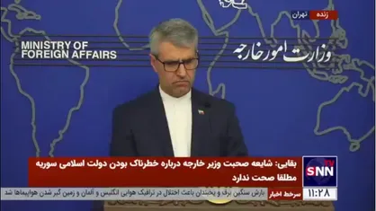 بقایی: گفت&zwnj;و&zwnj;گو با سه کشور اروپایی ۲۴ و ۲۵ دی ماه در ژنو انجام خواهد شد / ادامه گفت&zwnj;و&zwnj;گو&zwnj;های قبلی است