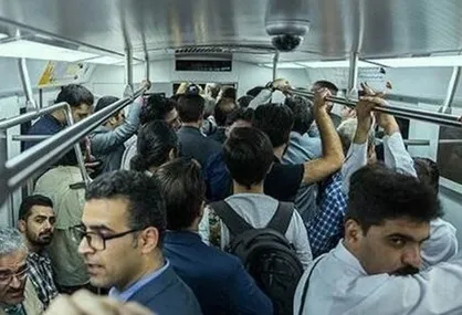 با اجرای طرح ترافیک مسافران مترو افزایش یافته است؟!